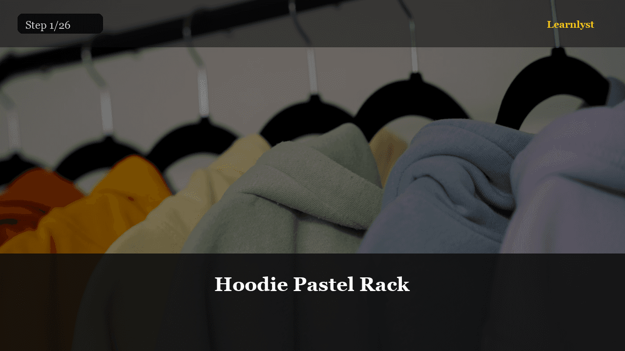 Hoodie Frutti DIY Masterclass